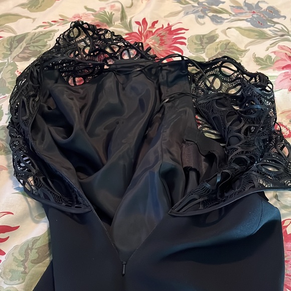 Vintage ANDREA POLIZZI Size 12 Blacktie Elegant Maxi Column TankDress HongKong - Picture 16 of 16